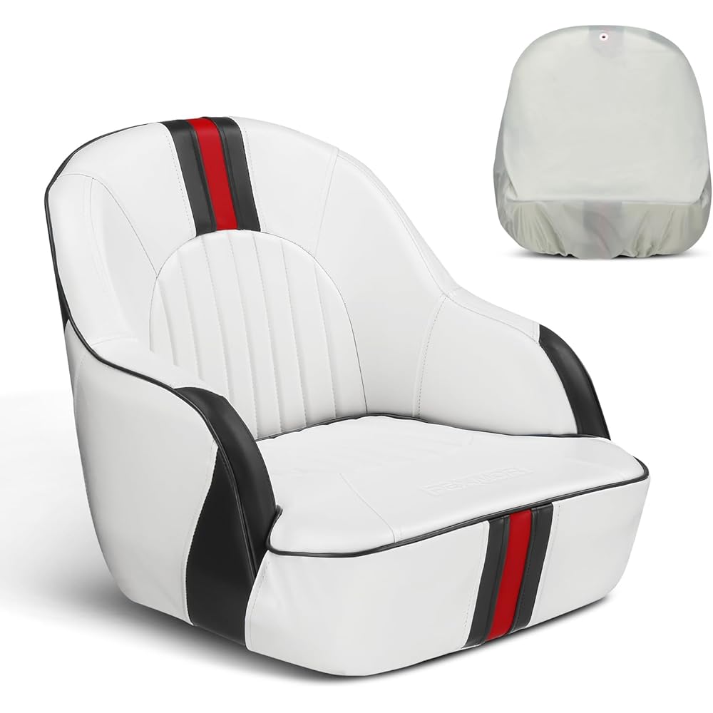 Waterproof Boat Captain Bucket Seat With Cover