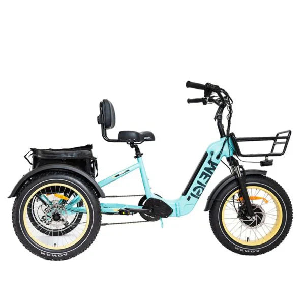 DWMEIGI Silverado 20 48V/14AH 750W Foldable Fat Tire Electric Trike, 330LBS - MG2301 96817362