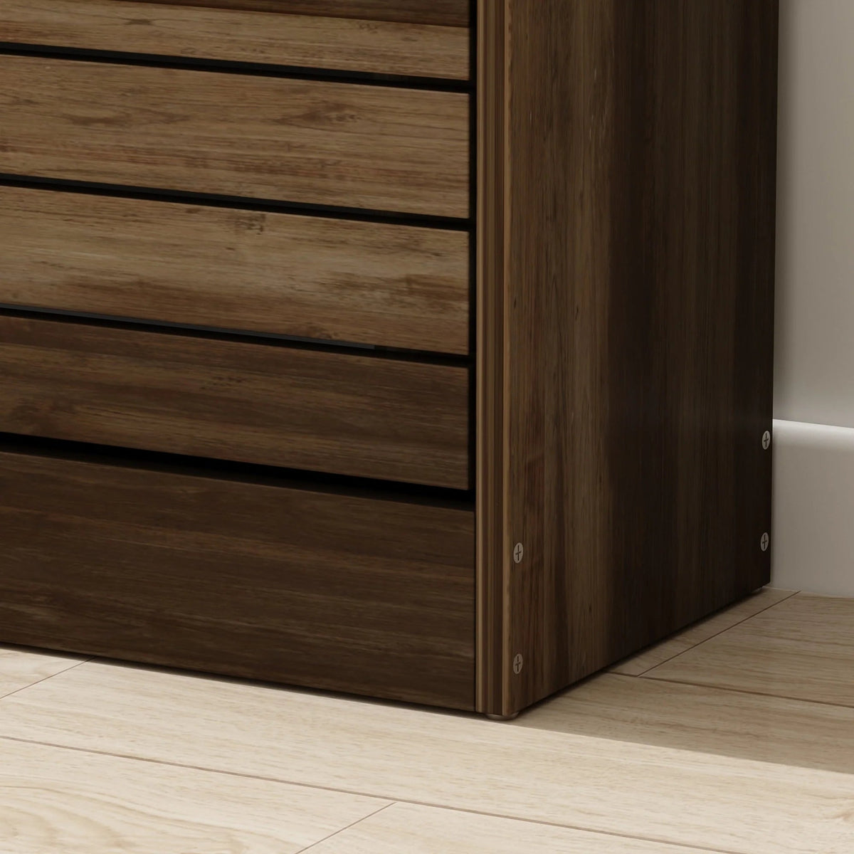 Modern Flip-Down Shoe Storage Cabinet