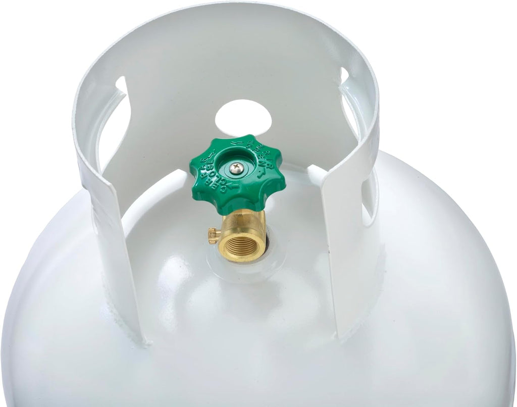 100 lb Steel Propane Tank Cylinder With POL Valve - valve108270_163892