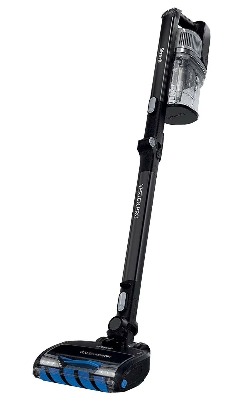 Shark Vertex Pro Cordless Stick Vacuum, Black, 120 Minutes Runtime - IZ682H