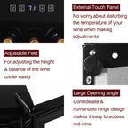Ktaxon 18 Bottle Compressor Wine Cooler, 1.8 Cu.Ft, 52L - Freestanding