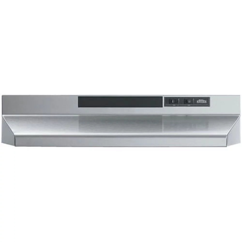 Broan 24 in Four Way Under Cabinet Range Hood - Stainless Steel