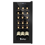 Ktaxon 18 Bottle Compressor Wine Cooler, 1.8 Cu.Ft, 52L - Freestanding