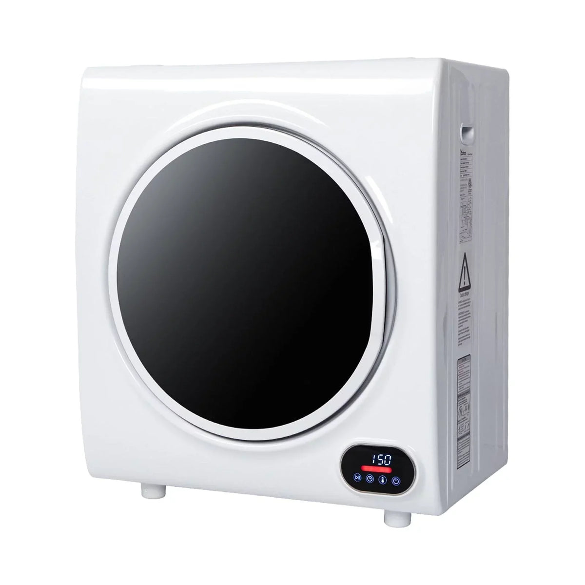 ZOKOP Compact Portable Clothes Dryer, 2.6CUFT, 110V, 4KG Capacity, White - GYJ40-88C1-E