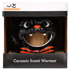 Ceramic Black Cat Electric Wax Warmer, Black, Halloween by Way To Celebrate