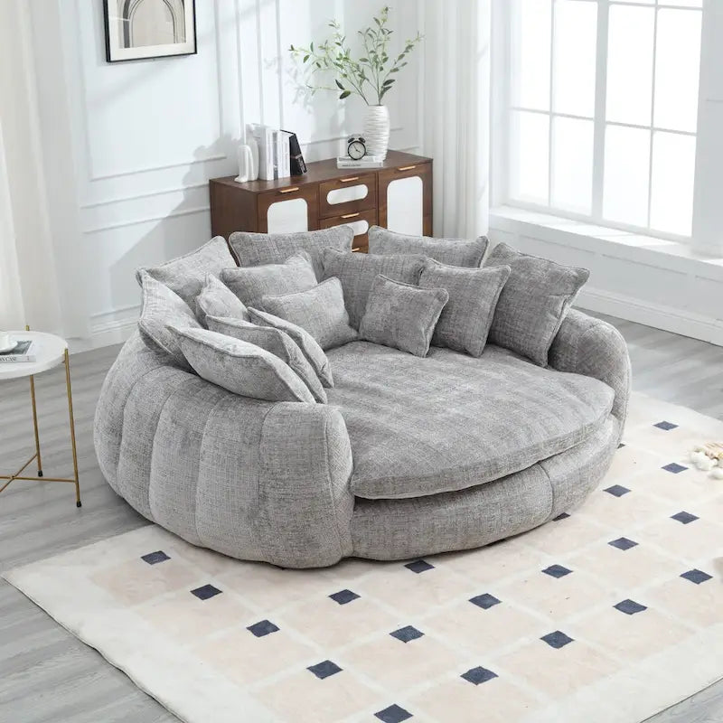 Double Loaf Sofa Bed With Armrests