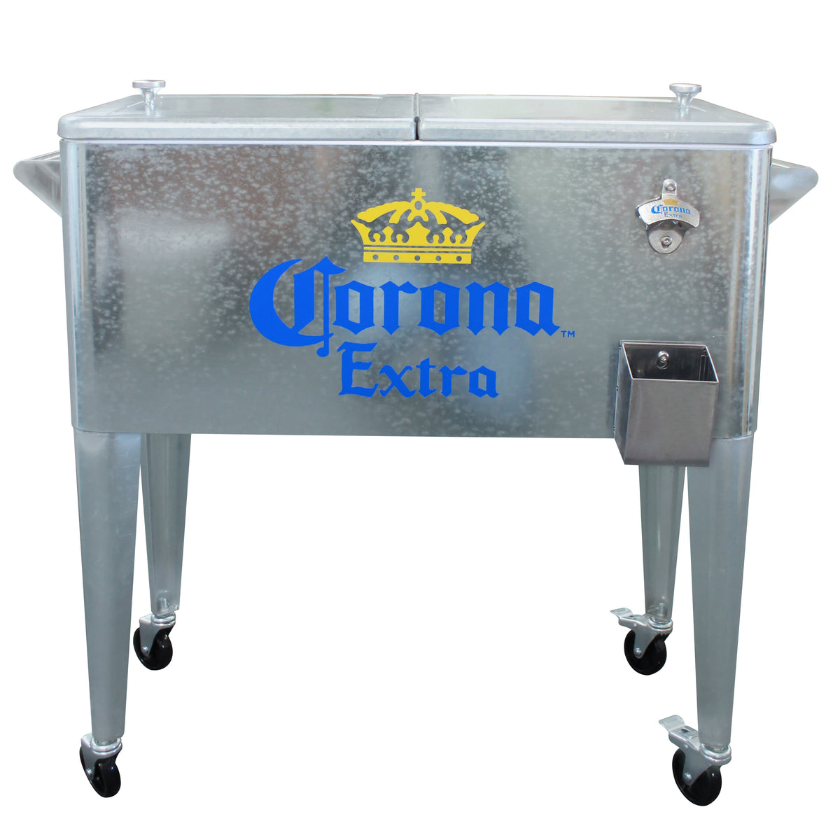 Leigh Country Galvanized Corona Outdoor Cooler, Silver, 80 Qt. - MC 47902