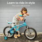 Schwinn Krate EVO Kids Bike, 16 Inch Wheels, Ages 3-5, Raspberry, Alloy Steel Frame - EVO