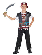 Treasure Pirate Family Matching Costume for Children, Boys' Size Small (6/7), by Way to Celebrate