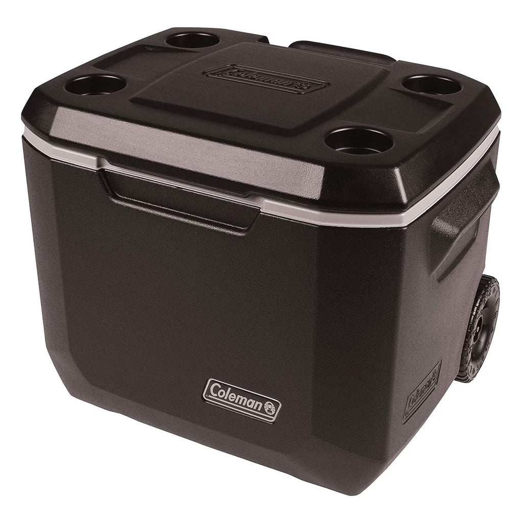Coleman Xtreme 50 Quart 5-Day Hard Cooler With Wheels And Have-A-Seat Lid