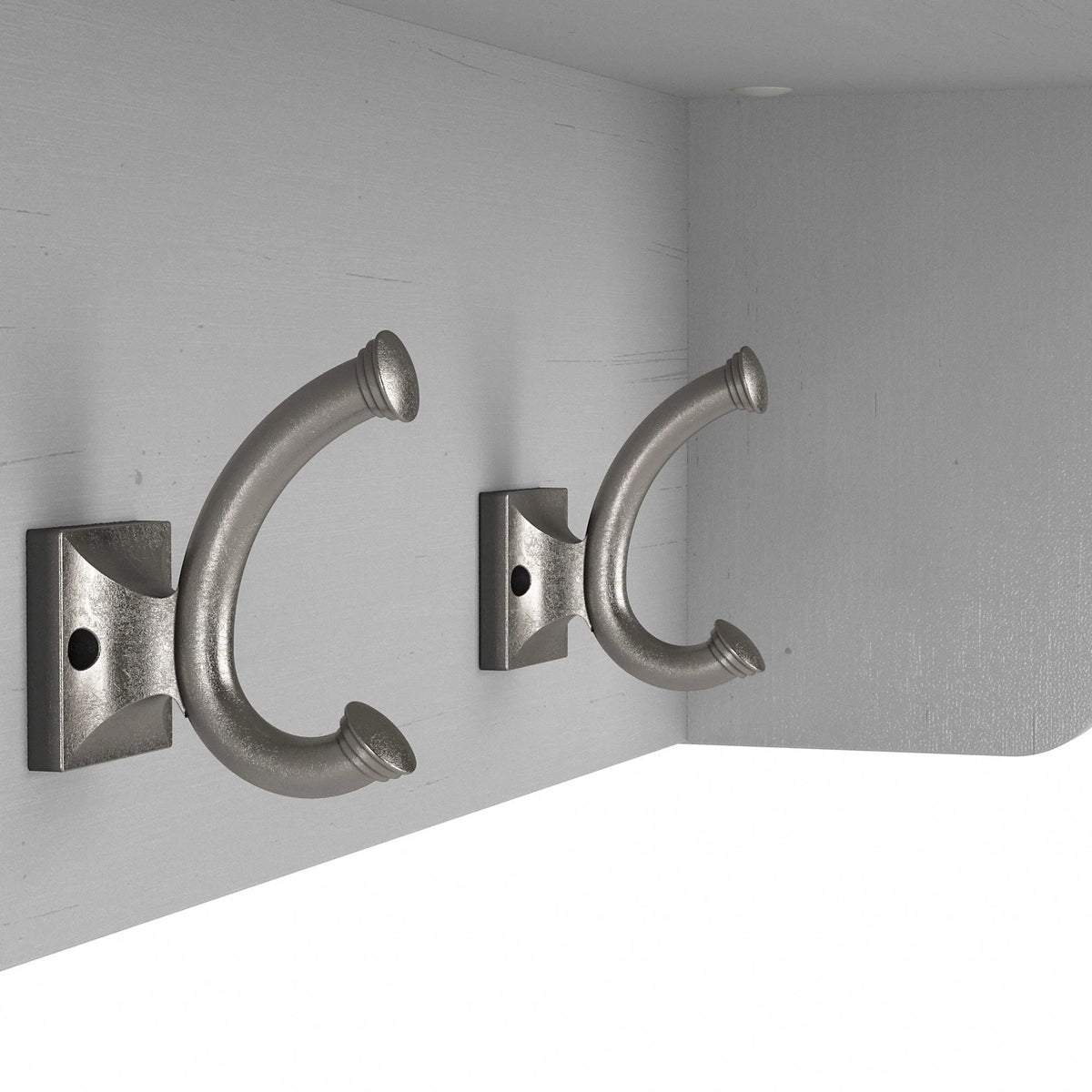 40 Inch Wall Mounted Coat Rack With Shelf and Cubbies
