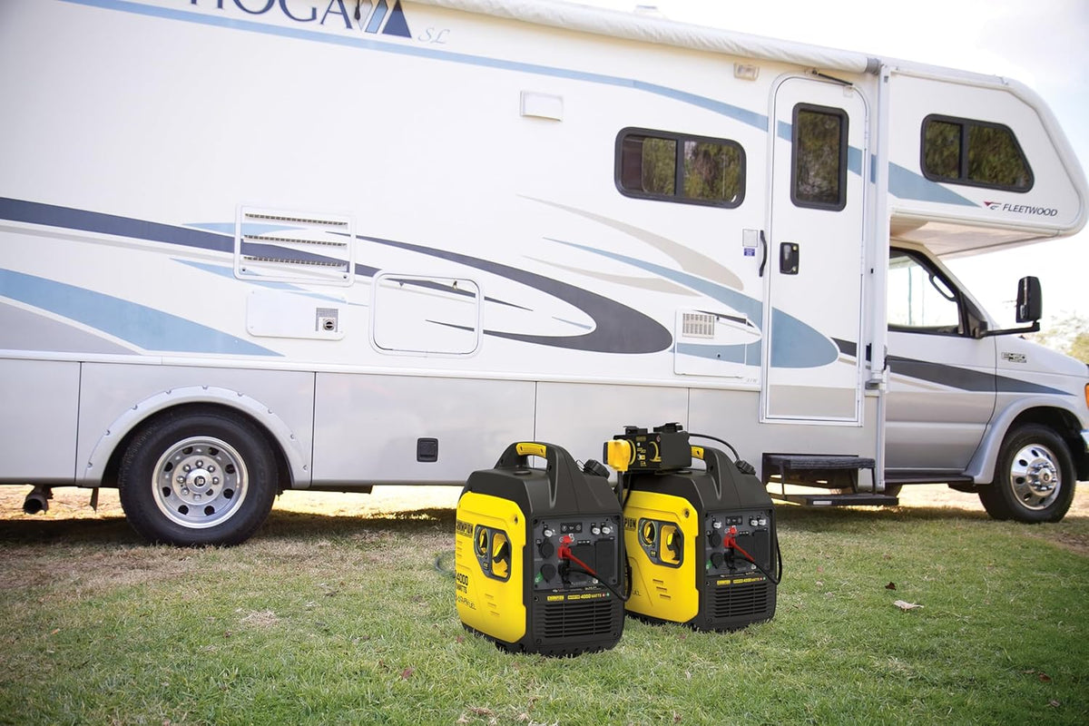 Champion Power Equipment 4000-Watt Dual Fuel RV Ready Portable Inverter Generator With CO Shield