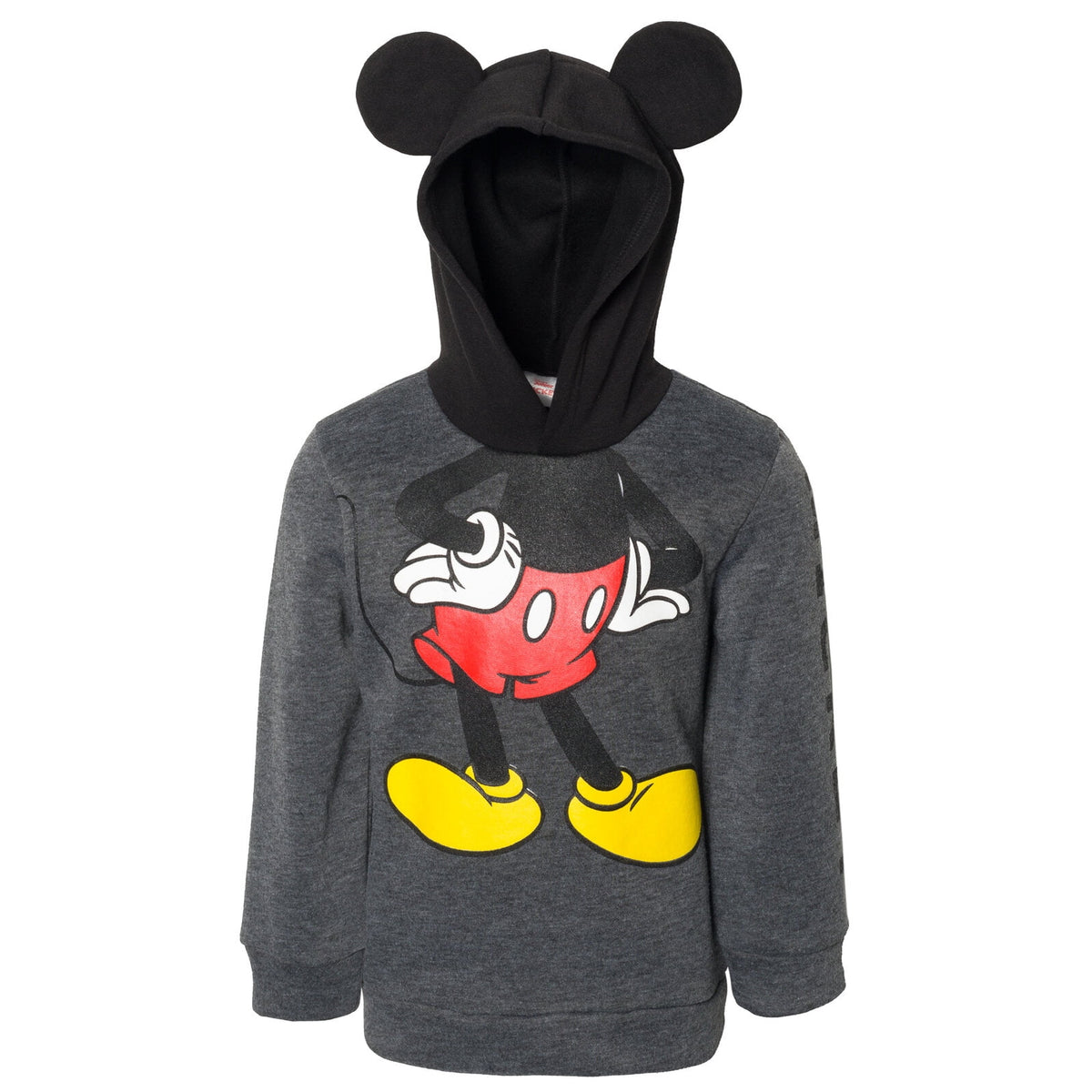 Disney Mickey Mouse Toddler Boys Fleece Cosplay Pullover Hoodie Toddler to Big Kid