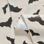 Way To Celebrate Halloween PEVA Tablecloth Indoor & Outdoor Table 60" x 84" - Bat Toss