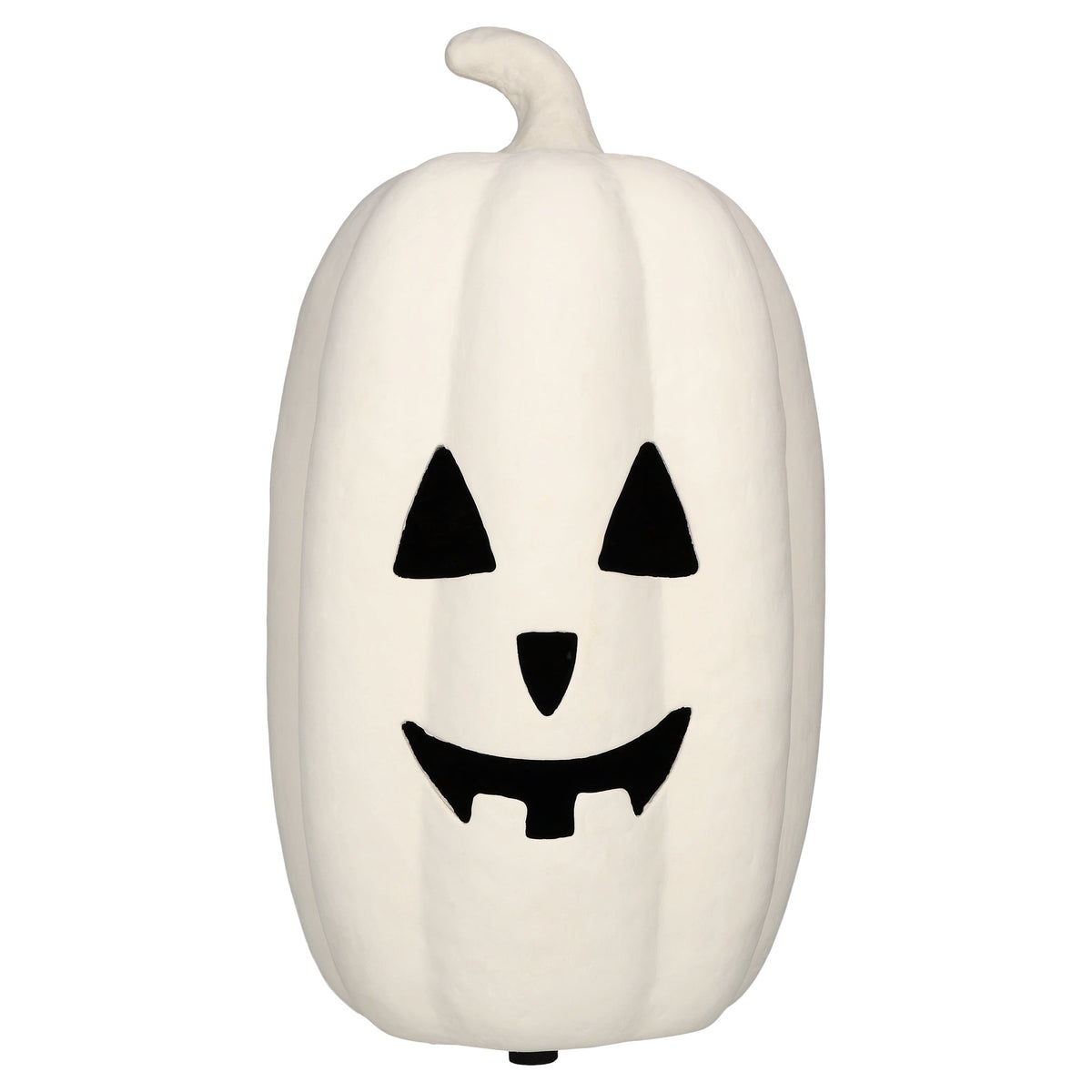 Paper Mache Jack-o'-Lantern Decoration, 12.6", Halloween by Way To Celebrate