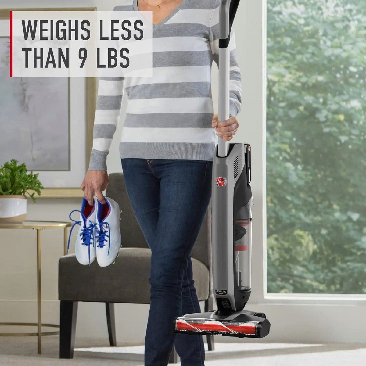 Hoover ONEPWR Evolve Pet Cordless Upright Vacuum Cleaner, Black - BH53422V
