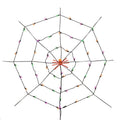 Indoor/Outdoor 50-Count LED Spider Web Lights, 5', Halloween by Way To Celebrate