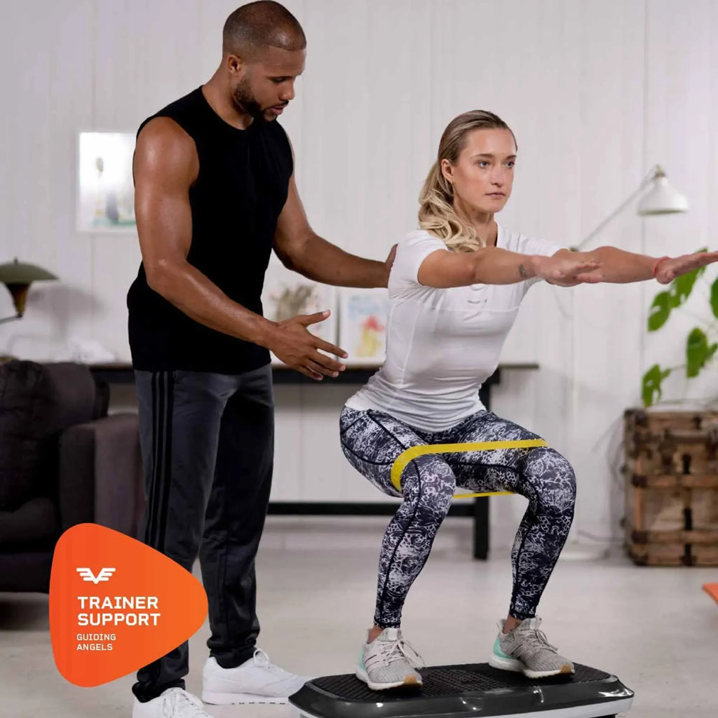 LifePro Waver Vibration Plate Exercise Machine With Remote And Exercise Bands