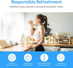 Brio Bottom Loading Water Cooler Dispenser for 3 or 5 Gallon Bottles - Hot, Room and Cold