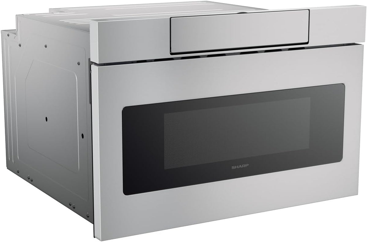 SHARP Microwave Drawer Oven, 24-inch, 1.2 Cubic Feet, 950 Watt - SMD2470ASY