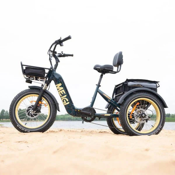 DWMEIGI Silverado 20 48V/14AH 750W Foldable Fat Tire Electric Trike, 330LBS - MG2301 96817362