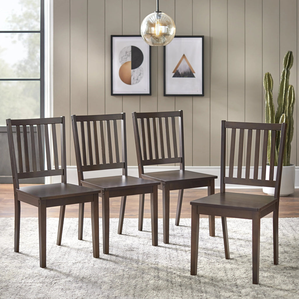TMS Shaker Dining Chairs, Set Of 4