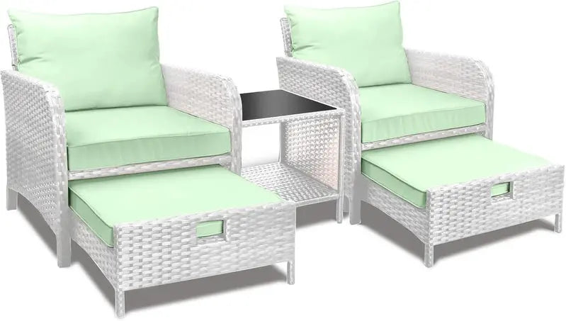 Leveleve 5-Piece Balcony Patio Conversation Set