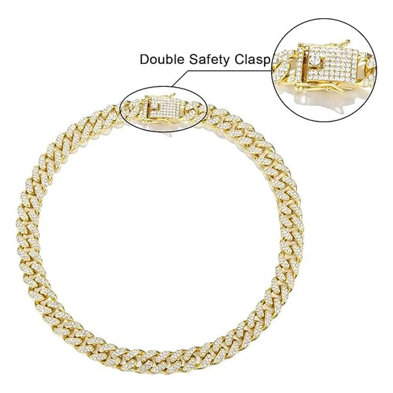 Number 23 Football Pendant Necklace With 20in Cuban Chain, 13mm Width