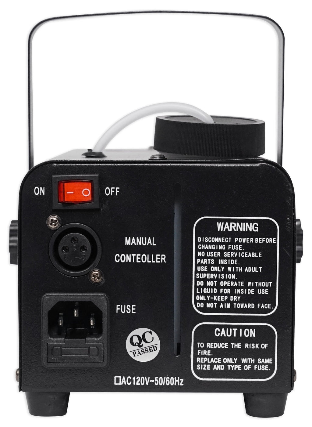 Rockville R700 440W Water-Based Fog Machine, 3000 CFM Output, Wired and Wireless Timer Remotes, for Haunted Houses and Events