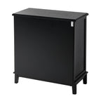 Farmhouse Fully Assembled Nightstand With 2 Drawers