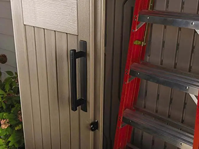 Rubbermaid Garden Shed, 52 Cu. Ft., Weatherproof Lockable Doors - Model 2025