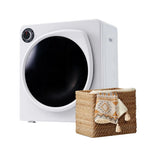 ZNESKPG Portable Compact Front Load Clothes Dryer 1.95 Cu. Ft., 830W, 5 Drying Modes, Stainless Steel Drum