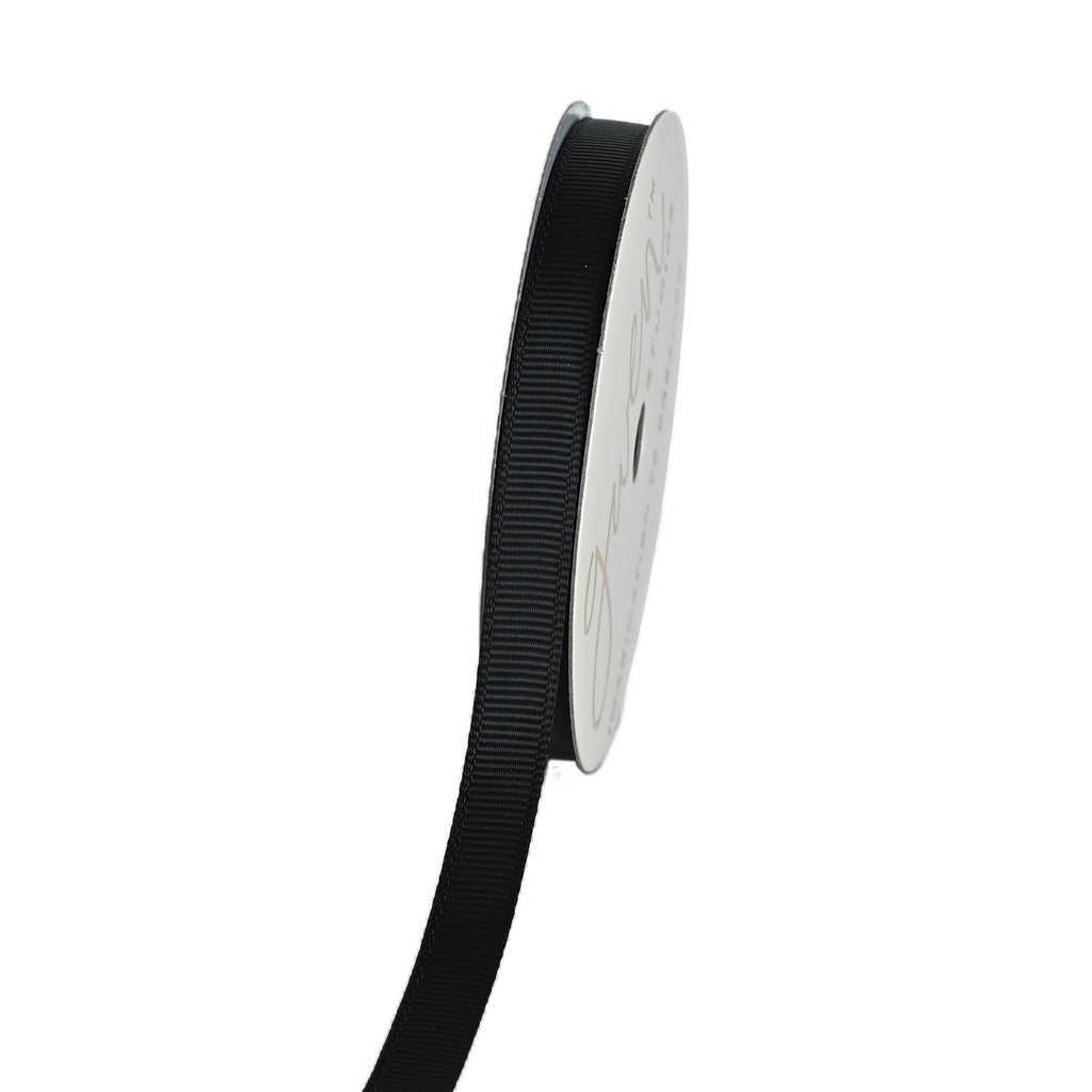 Hello Hobby 3/8" Black Grosgrain Ribbon, 6 Yards