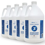 PureChemPros Food Grade Hydrogen Peroxide 3% - 4 Gallons