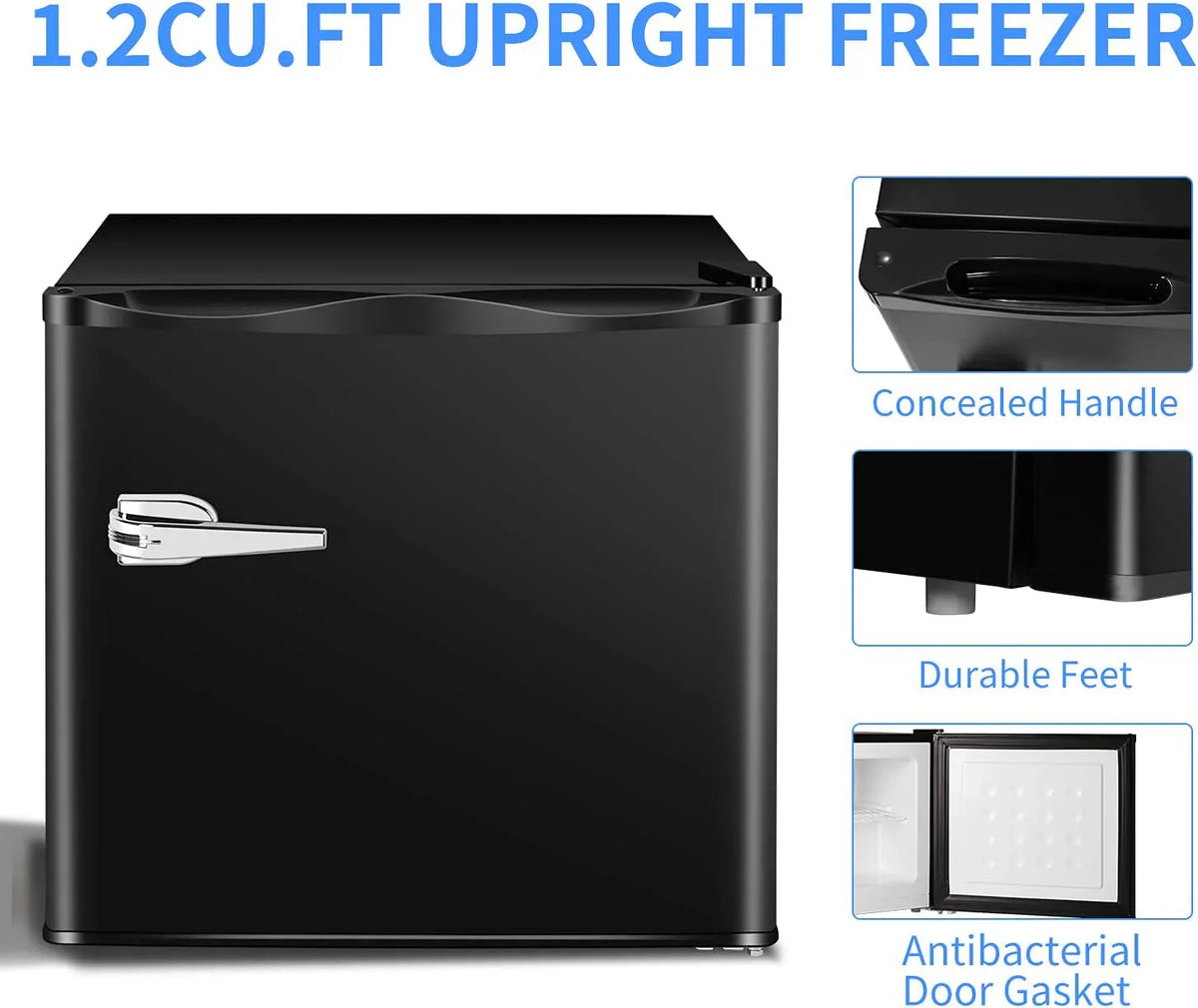 Antarctic Star Mini Upright Freezer 1.2 cu.ft