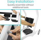 Vive Sit-to-Stand Patient Lift Transfer Aid, 400 lbs
