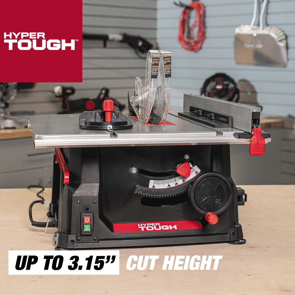 Hyper Tough 10-Inch 15Amp Table Saw - TS1001