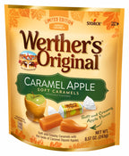 Werther's Original Limited Edition Fall Harvest Caramel Apple Soft Caramels, 8.57 oz Bag