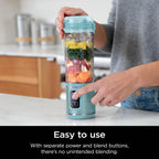 Ninja Blast Portable Personal Blender, Cordless, 18 oz, Metallic Purple - BC151PL