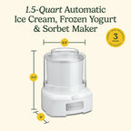 Cuisinart Frozen Yogurt, Ice Cream & Sorbet Maker