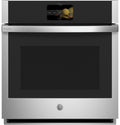 GE APPLIANCES Single Wall Electric Oven, Black Stainless Steel - PKS7000SNSS