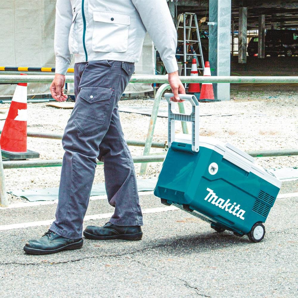 Makita 18V X2 LXT 20 L (21 qt) Cooler/Warmer, 12V/24V DC And AC - DCW180Z