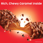100 Grand Fun Size Halloween Chocolate Candy Bars, Halloween Candy Bulk, Crispy Crunchies and Milk Chocolate with Rich Caramel, 10 oz