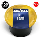 Lavazza Blue Caffe Crema Espresso Capsules, 100% Arabica, 100 Count, Italian Roast - I0100196