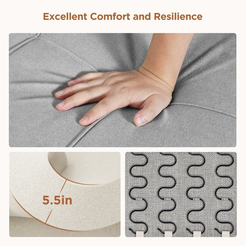 3-in-1 Adjustable Pull-Out Sleeper Sofa Bed With 330 Pounds Capacity