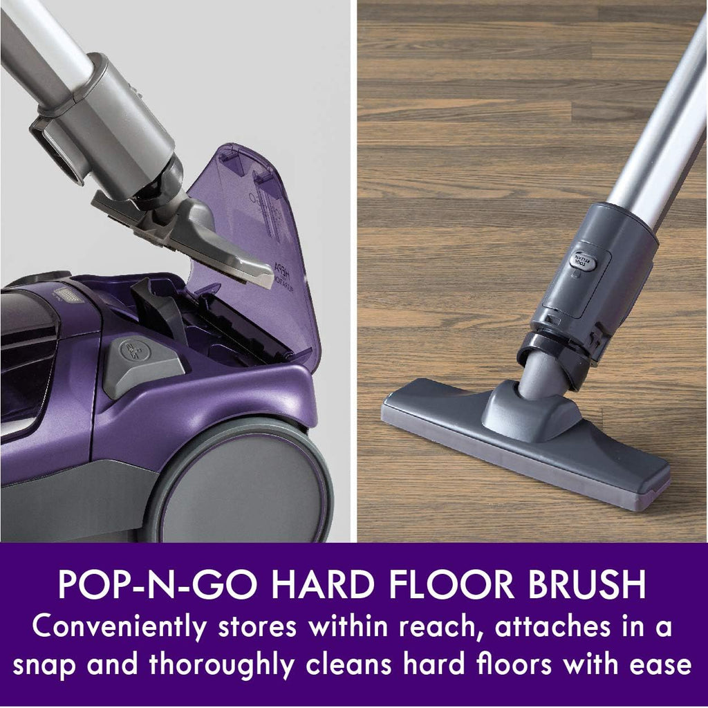 Kenmore 600 Series Pet Friendly Bagged Canister Vacuum With Pet PowerMate, Pop-N-Go Brush, 2 Motors, HEPA Filter And 4 Cleaning Tools