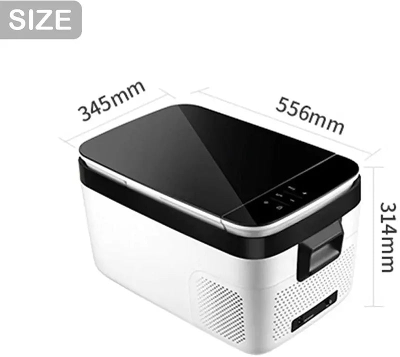 DFYR Portable Car Refrigerator Freezer Combo, 18L/25L, 12V/24V