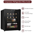Ktaxon 18 Bottle Compressor Wine Cooler, 1.8 Cu.Ft, 52L - Freestanding