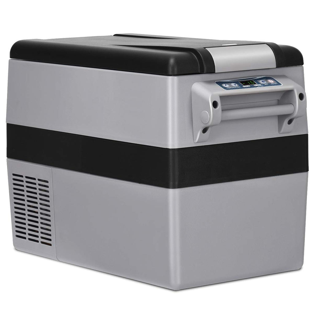Portable Refrigerator/Freezer, 44 Quart - Compact Car Fridge